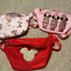 Bundle of Disney inspired fanny packs from Best Day Ever Shop